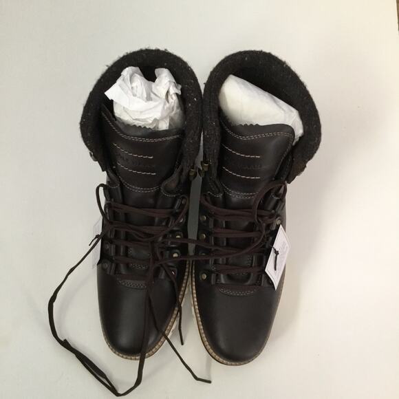 Cole Haan Zerogrand Waterproof Brown Hiker Boots